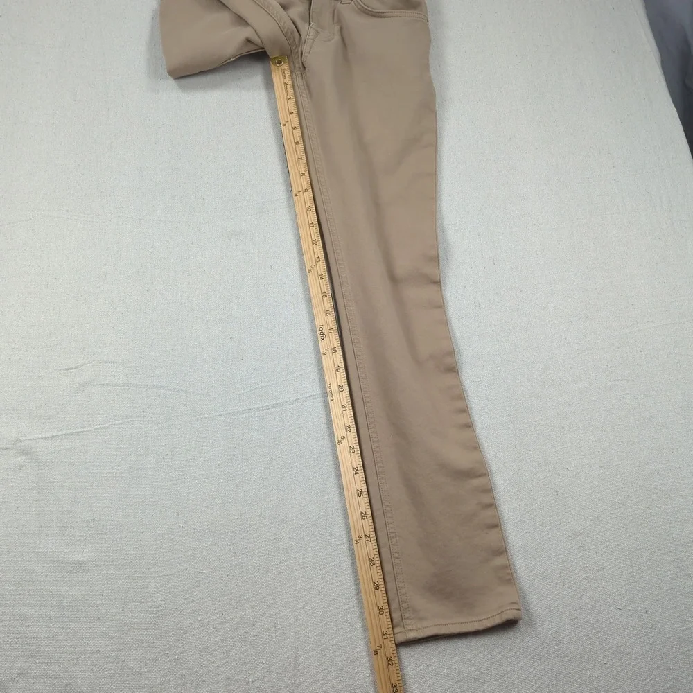 Banana Republic Mens 28x32 Khaki Pants Traveler Athletic Skinny Fit Golf Stretch